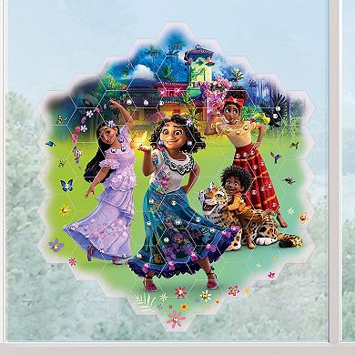 Disney's Encanto Window Art Mosaic 66 pc. Reusable Puzzle Clings by Make It Real