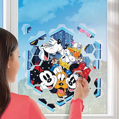 Disney's Mickey & Friends Window Art Mosaic 66 pc. Window Clings Set by Make It Real