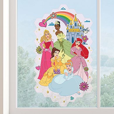 Disney Princess Window Art Mosaic 70 pc. Puzzle Window Clings by Make It Real