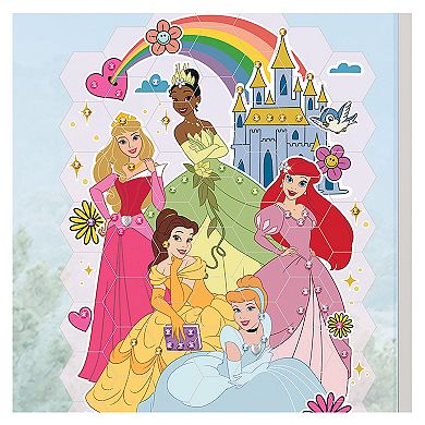 Disney Princess Window Art Mosaic 70 pc. Puzzle Window Clings by Make It Real