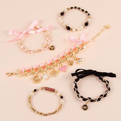 Make It Real Juicy Couture Mini Chains & Charms Kit – 118-Piece Bracelet Set