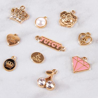 Make It Real Juicy Couture Mini Chains & Charms Kit – 118-Piece Bracelet Set