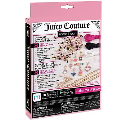 Make It Real Juicy Couture Pink & Precious Bracelet Kit – 8 Unique Designs