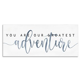 Stupell Home Decor You're Our Greatest Adventure Canvas Wall Art