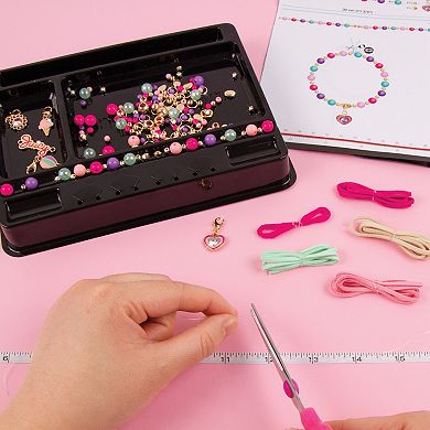 Make It Real Juicy Couture Crystal Sunshine Bracelet Kit – Makes 5 Bracelets, 190 Pieces