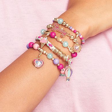 Make It Real Juicy Couture Crystal Sunshine Bracelet Kit – Makes 5 Bracelets, 190 Pieces