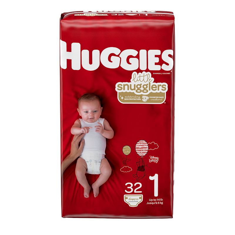 UPC 036000496956 product image for Huggies Babywear® Little Snugglers Baby Diapers Sizes NB-2, Red | upcitemdb.com