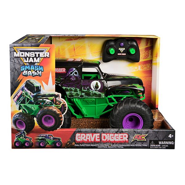 Monster Jam Grave Digger 1:10 Scale Remote Control Truck