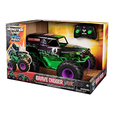 Monster Jam Grave Digger 1:10 Scale Remote Control Truck
