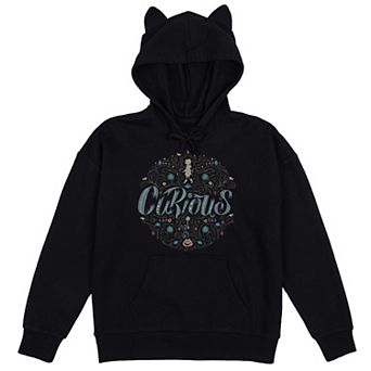 Junior's Coraline Curious Circle Hoodie