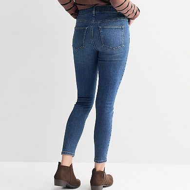 Women's Sonoma Goods For Life® Mid Rise Pull On Skinny Jeans