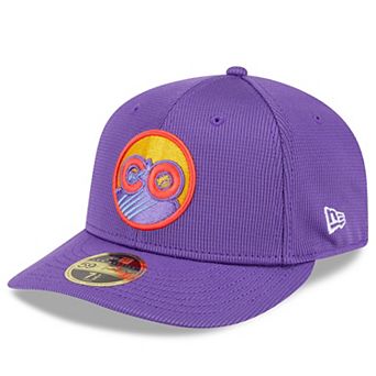 Men's New Era Purple Colorado Rockies 2025 City Connect Batting Practice Low Profile 59FIFTY Fitted Hat