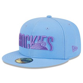 Men's New Era Light Blue Colorado Rockies 2025 City Connect Fan Pack 59FIFTY Fitted Hat