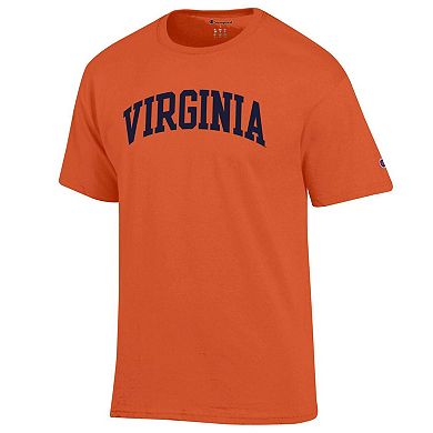 Men's Champion Orange Virginia Cavaliers Basic Arch T-Shirt