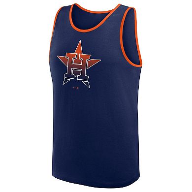 Men's Logo Athletic Navy Houston Astros Unmatched Success Tank Top