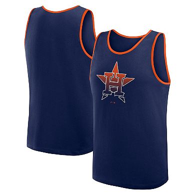 Men's Logo Athletic Navy Houston Astros Unmatched Success Tank Top