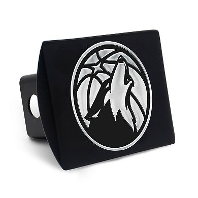 WinCraft Minnesota Timberwolves Premium Metal Chrome Logo Universal Hitch Cover