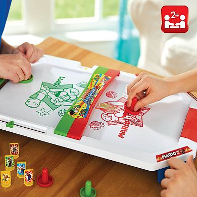 Epoch Games Super Mario Air Hockey Tabletop Game
