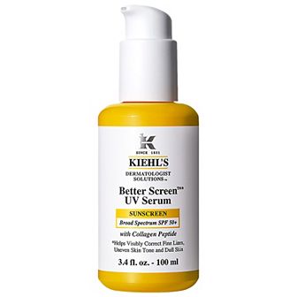Kiehl's Since 1851 Better Screen UV Serum SPF 50+ Facial Sunscreen with Collagen Peptide