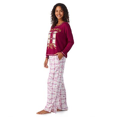 Women's Harry Potter Long Sleeve Pajama Top & Pajama Bottoms Set