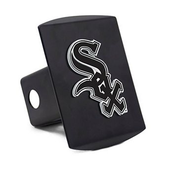 WinCraft Chicago White Sox Premium Metal Chrome Logo Universal Hitch Cover