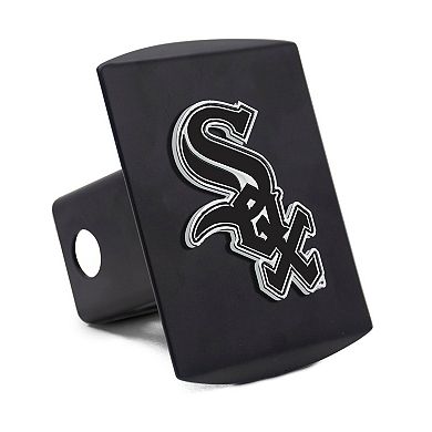 WinCraft Chicago White Sox Premium Metal Chrome Logo Universal Hitch Cover