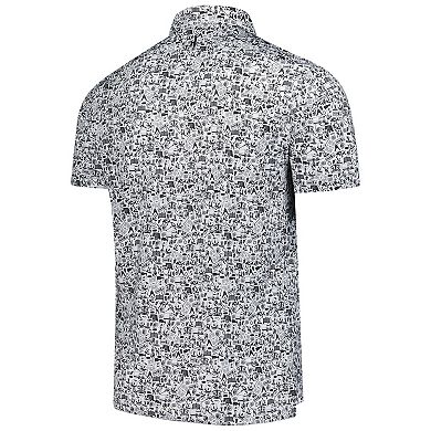 Men's johnnie-O Black/White Pittsburgh Penguins Slapshot Polo