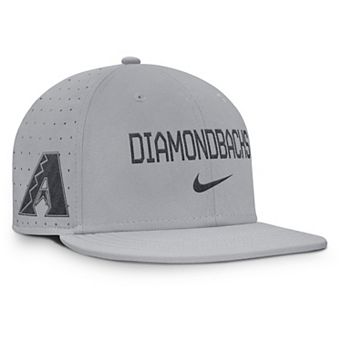Men's Nike Gray Arizona Diamondbacks True Performance Fitted Hat