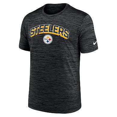 Men's Nike Black Pittsburgh Steelers Velocity Performance T-Shirt