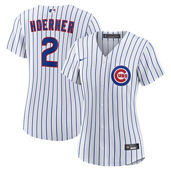 Women's Nike Nico Hoerner White Chicago Cubs Home Replica Jersey