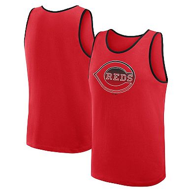 Men's Logo Athletic Red Cincinnati Reds Unmatched Success Tank Top