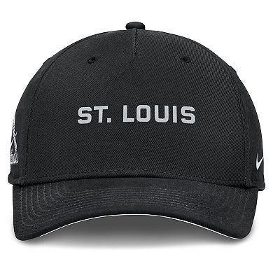 Men's Nike Black St. Louis Cardinals Rise Performance Adjustable Hat