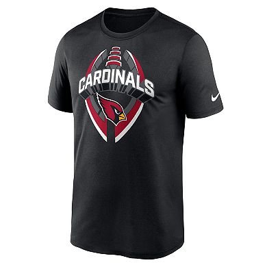 Men's Nike Black Arizona Cardinals Legend Icon Performance T-Shirt