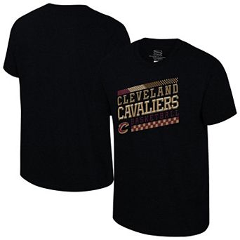 Unisex Fanatics Stadium Essentials Black Cleveland Cavaliers Drive to Win Tri-Blend T-Shirt