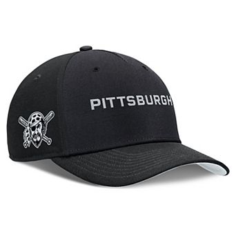 Men's Nike Black Pittsburgh Pirates Rise Performance Adjustable Hat