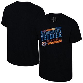 Unisex Fanatics Stadium Essentials Black Oklahoma City Thunder Drive to Win Tri-Blend T-Shirt