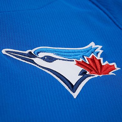 Men's Mitchell & Ness Jose Bautista Blue Toronto Blue Jays Authentic Batting Practice Jersey