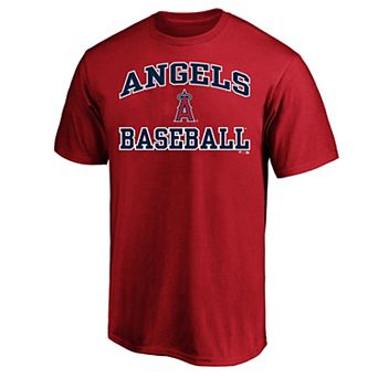 Men's�Profile Red Los Angeles Angels Big & Tall Heart & Soul T-Shirt