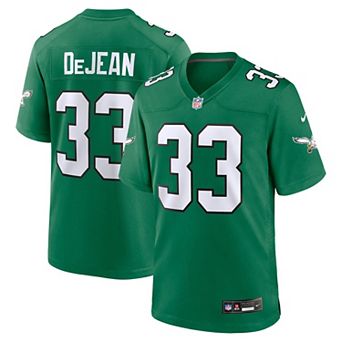 Men's Nike Cooper DeJean Kelly Green Philadelphia Eagles Alternate Game Jersey