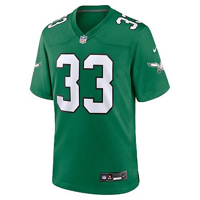 Men's Nike Cooper DeJean Kelly Green Philadelphia Eagles Alternate Game Jersey