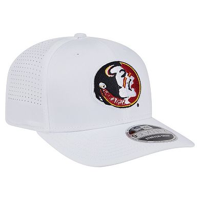 Men's New Era White Florida State Seminoles Perform Vault 9SEVENTY Stretch-Snap Hat