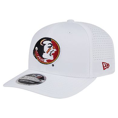 Men's New Era White Florida State Seminoles Perform Vault 9SEVENTY Stretch-Snap Hat