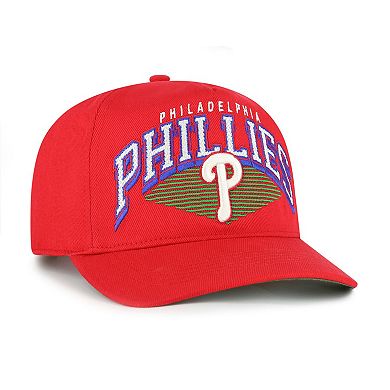 Men's '47 Red Philadelphia Phillies Pomona Hitch Adjustable Hat