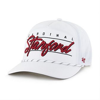 Men's '47 White Stanford Cardinal Condor Hitch brrr� Adjustable Hat