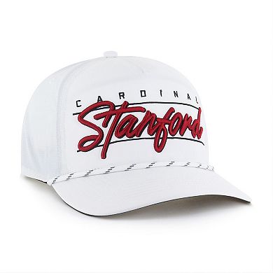 Men's '47 White Stanford Cardinal Condor Hitch brrr Adjustable Hat