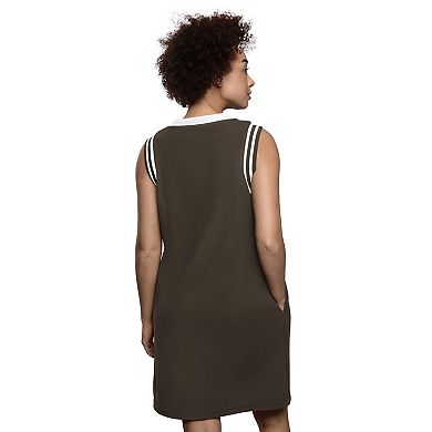 Women's Starter Brown San Diego Padres Fast Track Sneaker V-Neck Dress