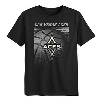 Preschool Black Las Vegas Aces Big Ball T-Shirt