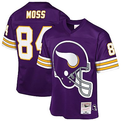 Youth Mitchell & Ness Randy Moss Purple Minnesota Vikings 1998 Throwback Fashion Jersey