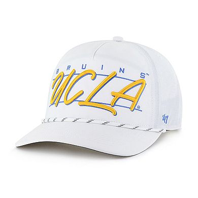 Men's '47 White UCLA Bruins Condor Hitch brrr Adjustable Hat