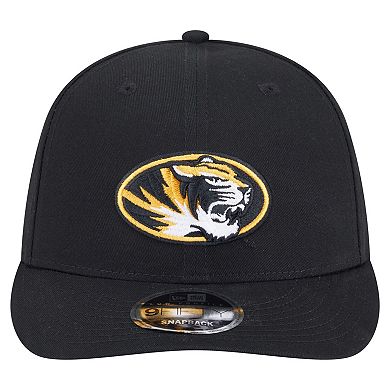 Men's New Era Black Missouri Tigers Low Profile 9FIFTY Snapback Hat